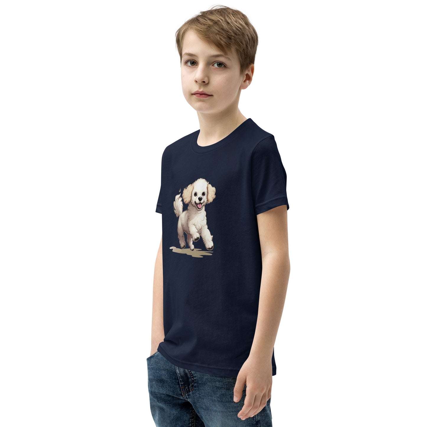 Playful Puppers Poodle - Youth Tee