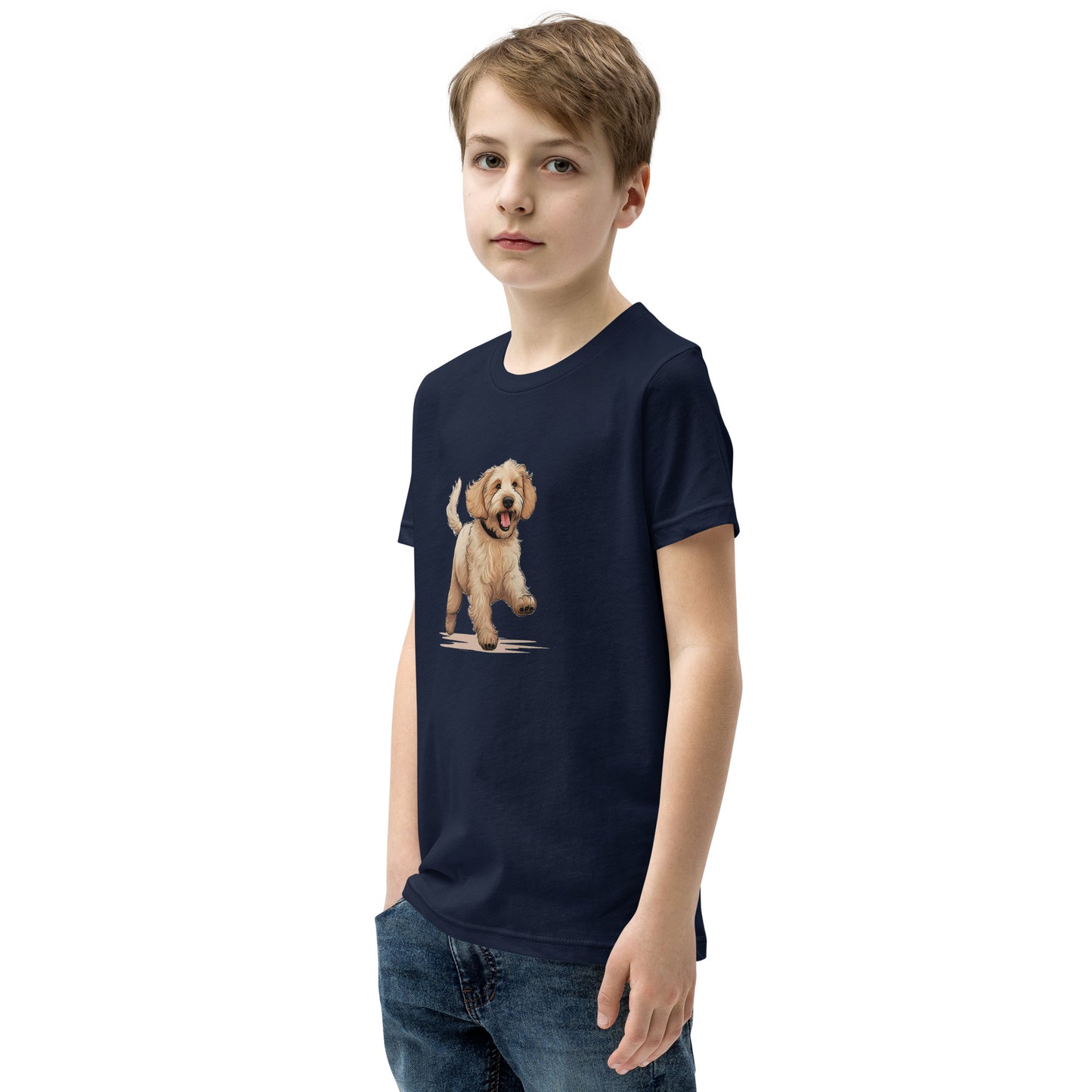 Playful Puppers Goldendoodle - Youth Tee