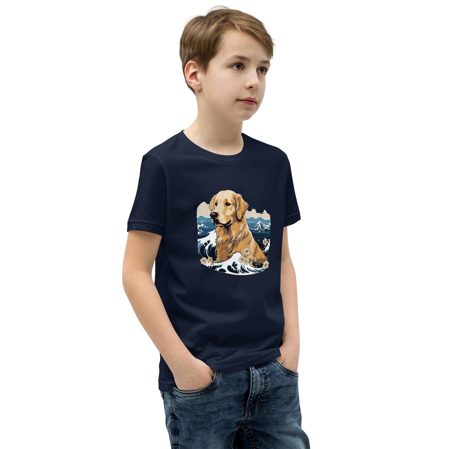 Aloha Golden Retriever - Youth Tee