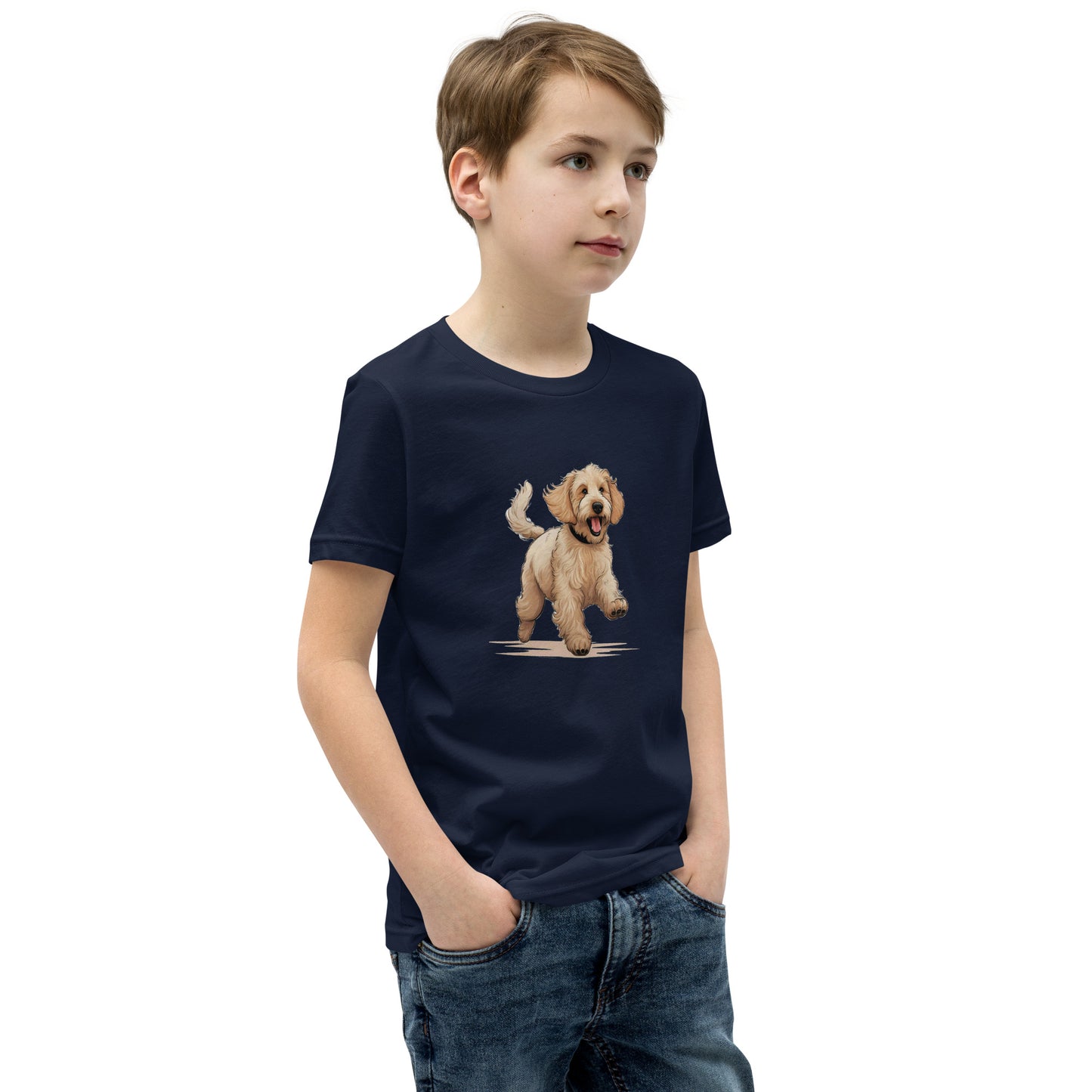 Playful Puppers Goldendoodle - Youth Tee