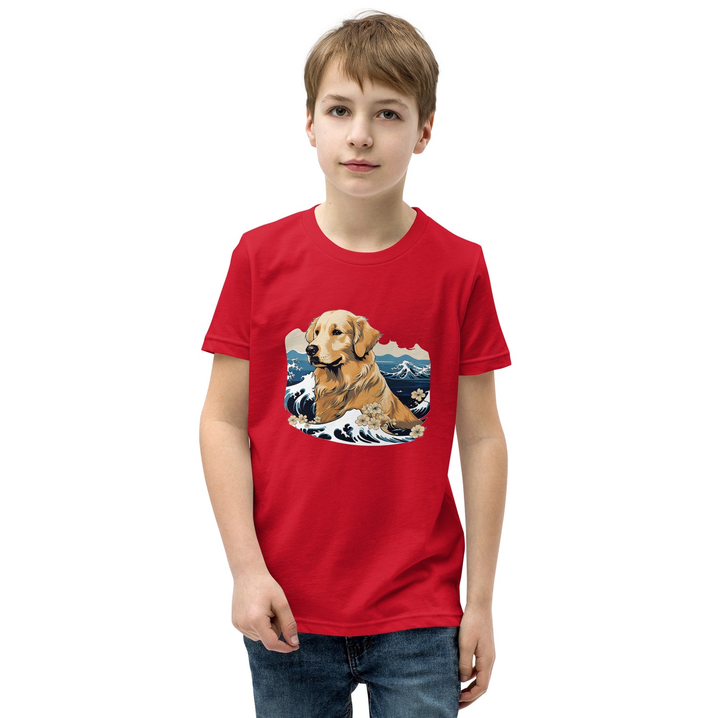 Aloha Golden Retriever - Youth Tee
