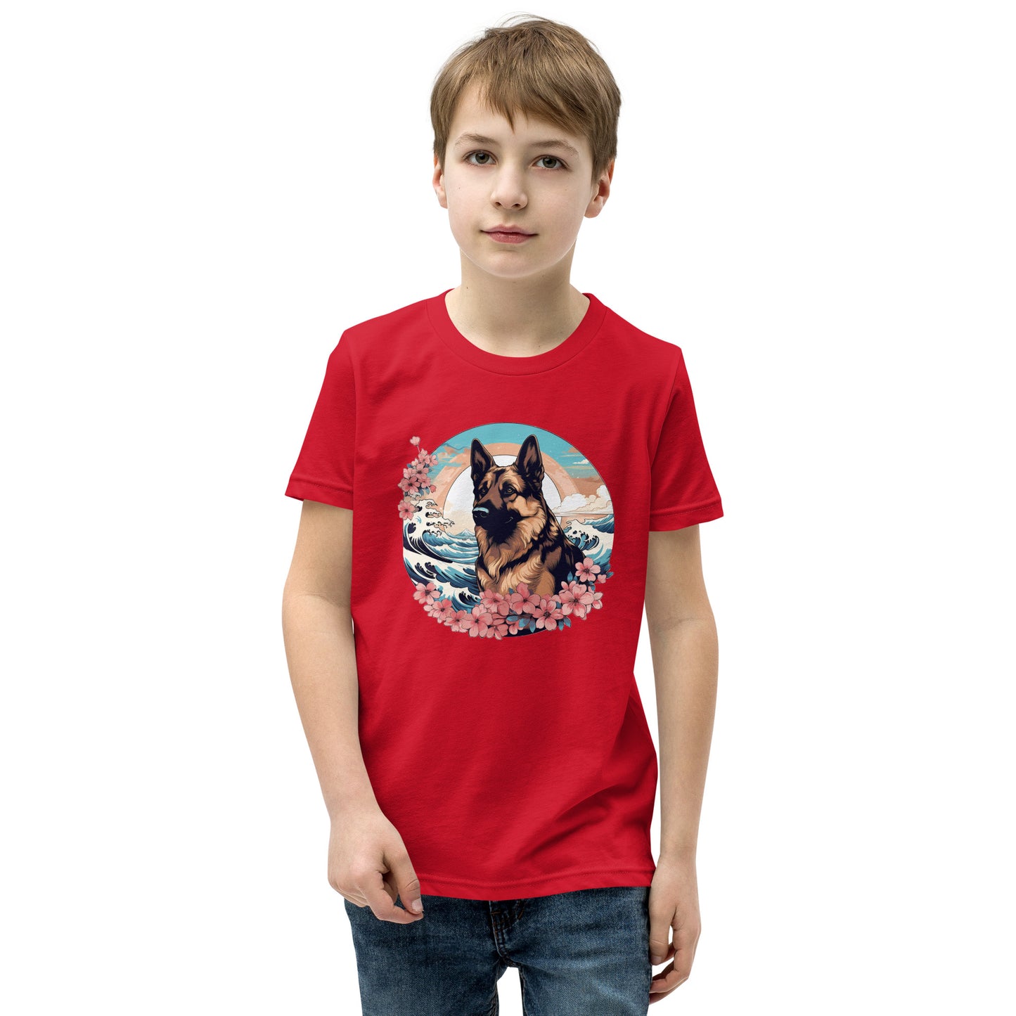 Aloha German Shepherd - Youth Tee