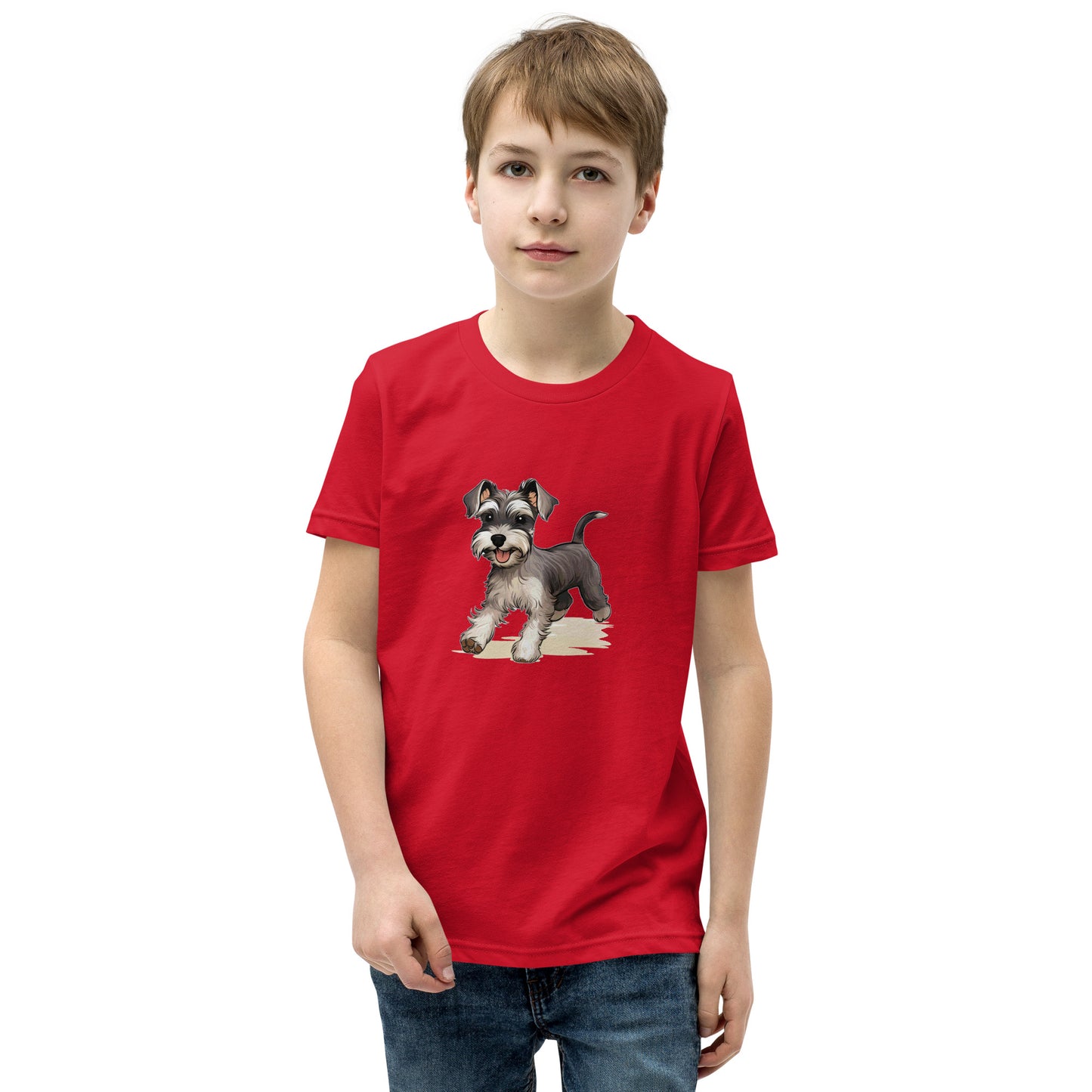 Playful Puppers Miniature Schnauzer - Youth Tee