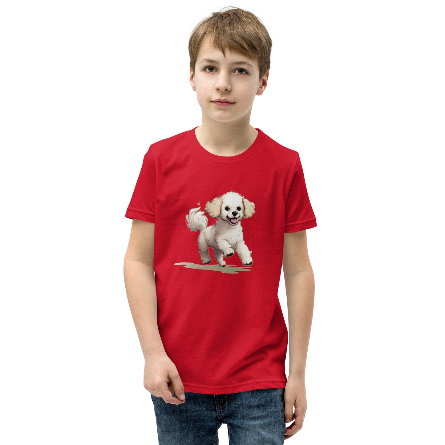 Playful Puppers Poodle - Youth Tee