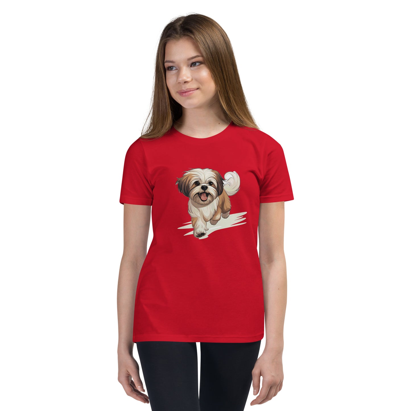 Playful Puppers Shih Tzu - Youth Tee