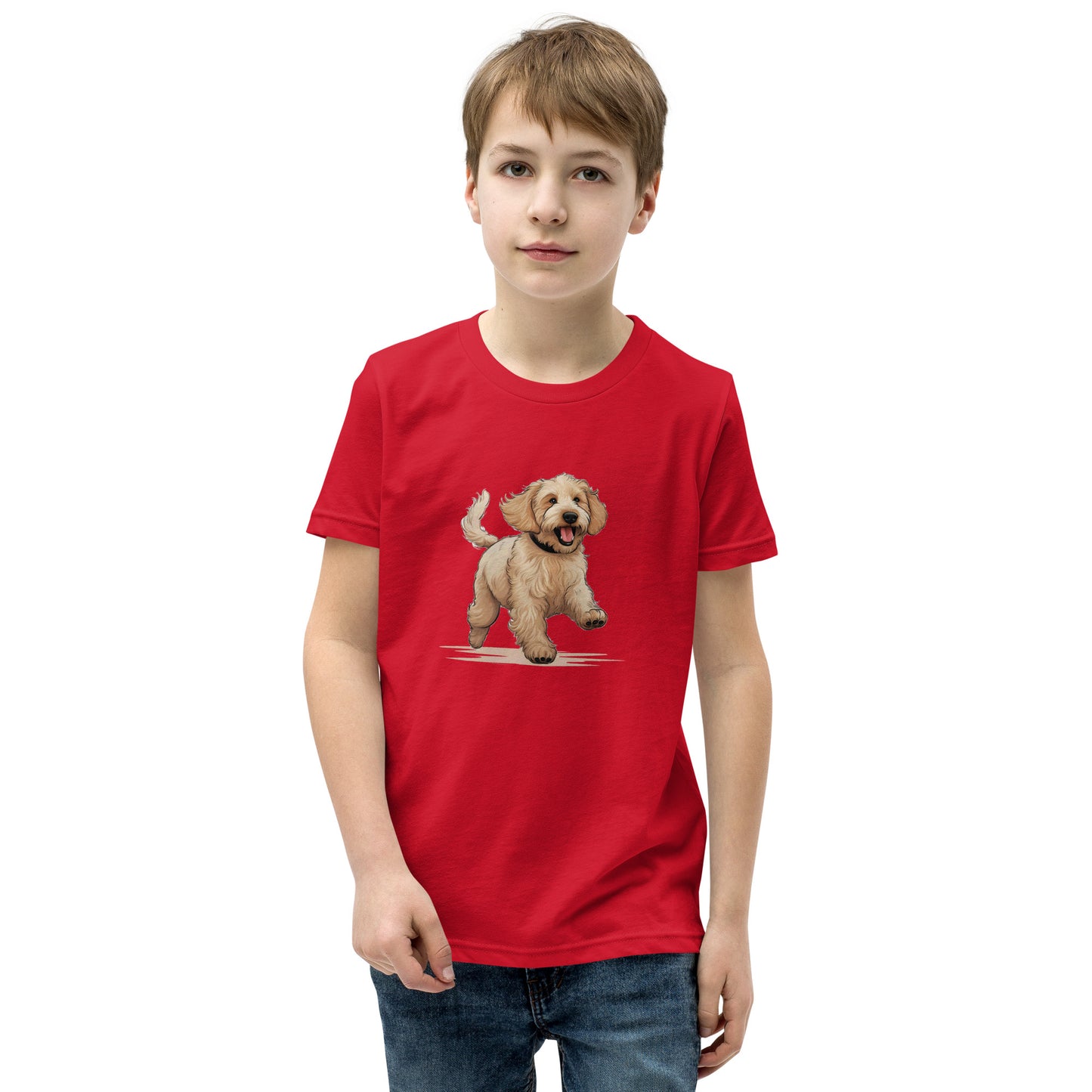 Playful Puppers Goldendoodle - Youth Tee
