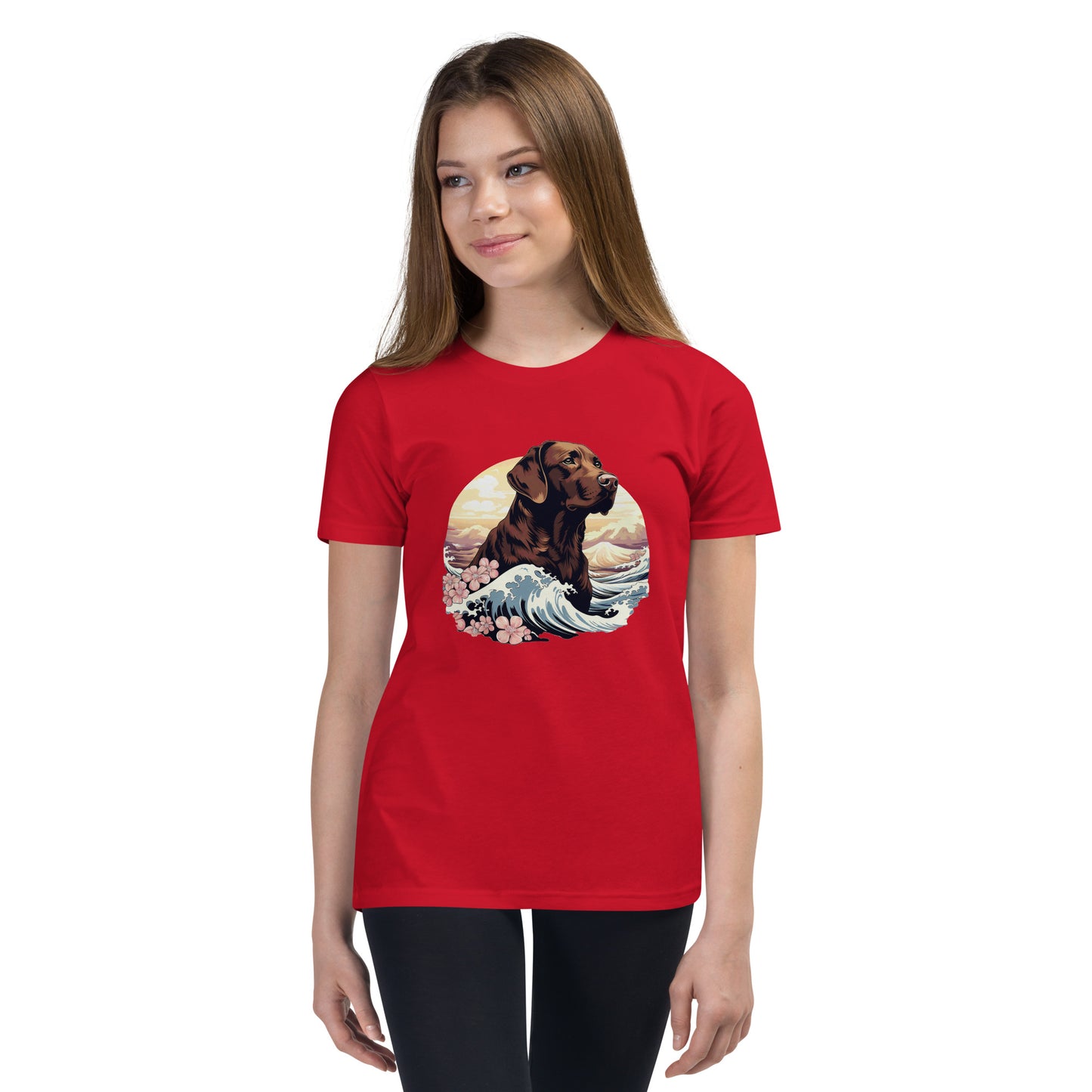 Aloha Chocolate Labrador Retriever - Youth Tee