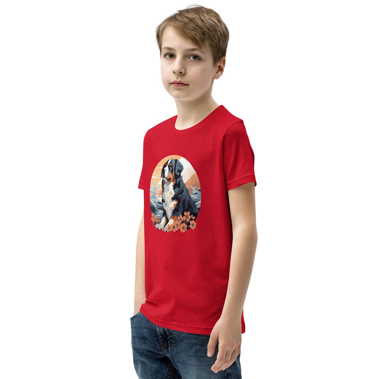 Aloha Bernese Mountain Dog - Youth Tee