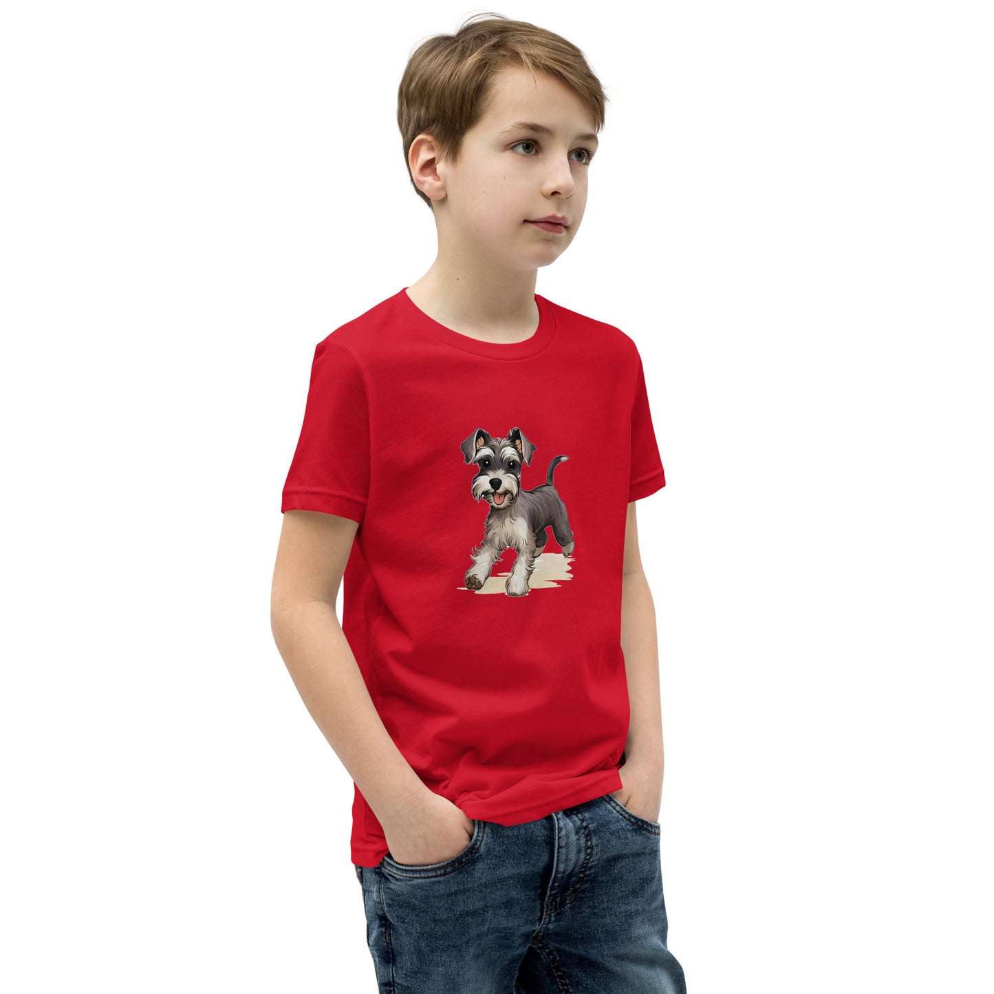 Playful Puppers Miniature Schnauzer - Youth Tee