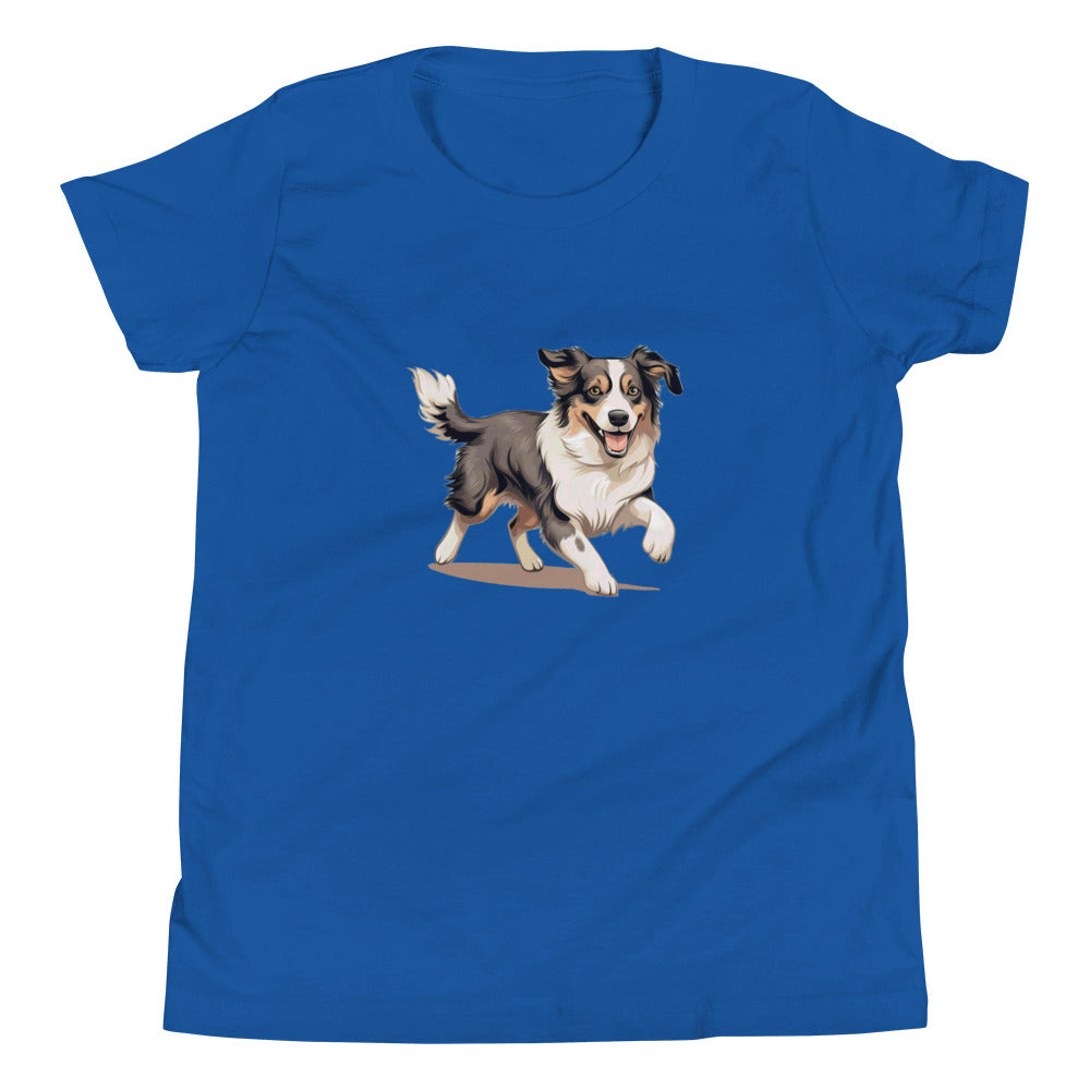 Playful Puppers Australian Shepherd - Youth Tee