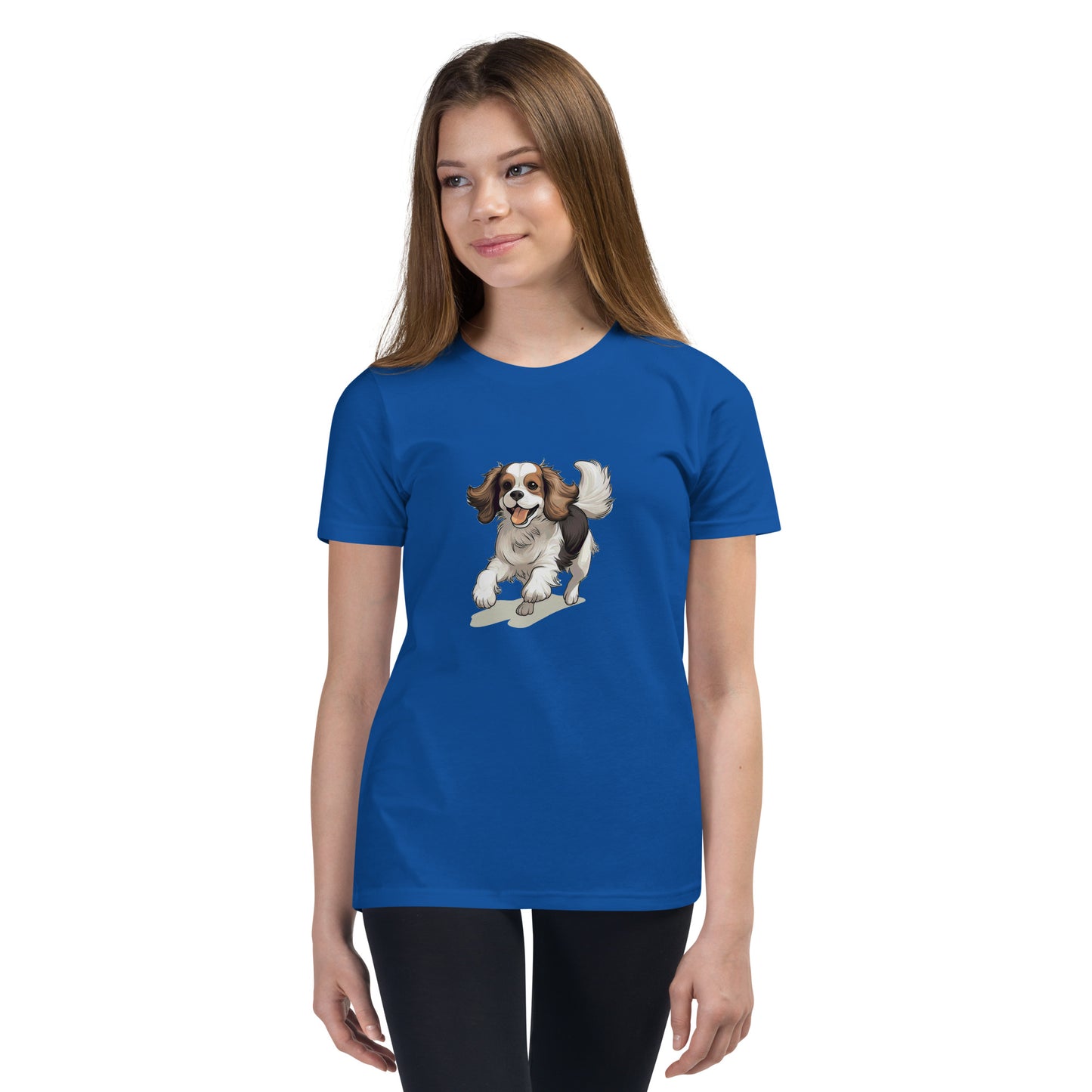 Playful Puppers Cavalier King Charles - Youth Tee