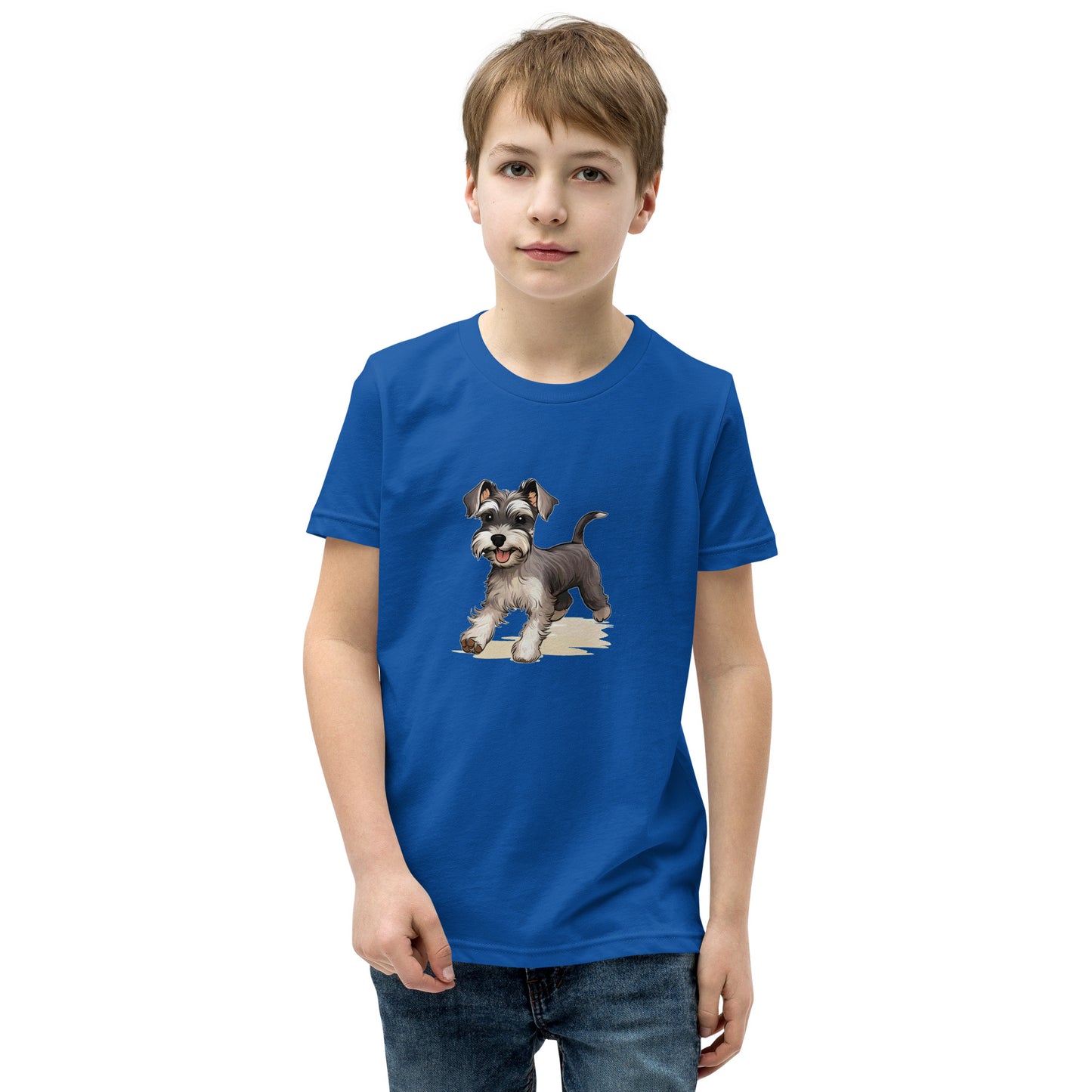 Playful Puppers Miniature Schnauzer - Youth Tee