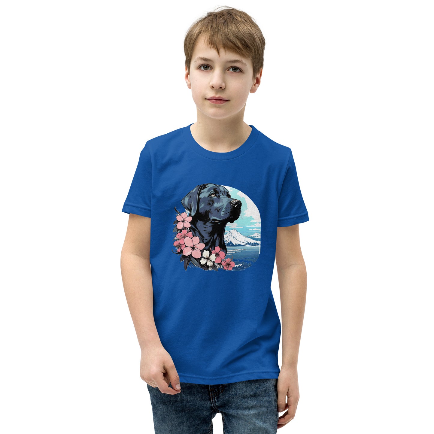 Aloha Black Labrador Retriever - Youth Tee