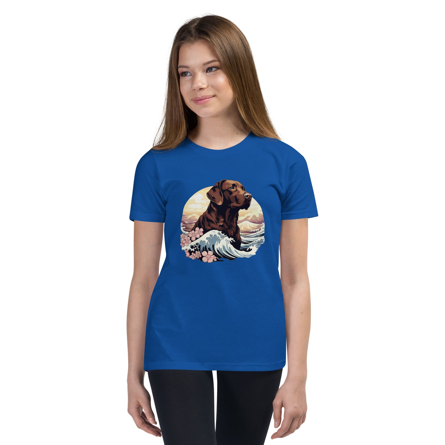 Aloha Chocolate Labrador Retriever - Youth Tee