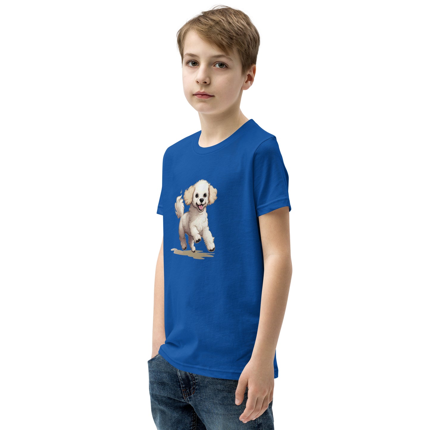 Playful Puppers Poodle - Youth Tee