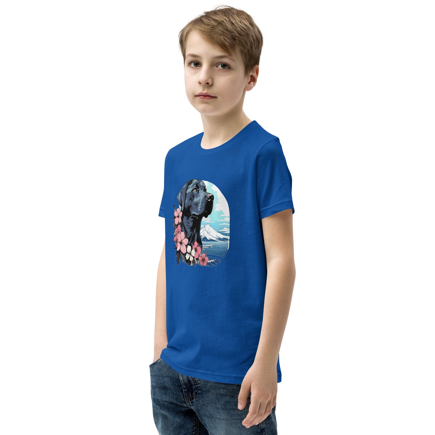 Aloha Black Labrador Retriever - Youth Tee