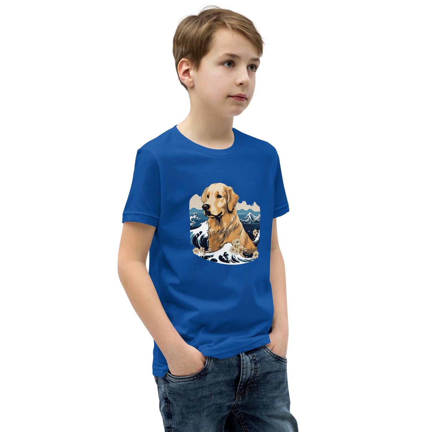 Aloha Golden Retriever - Youth Tee