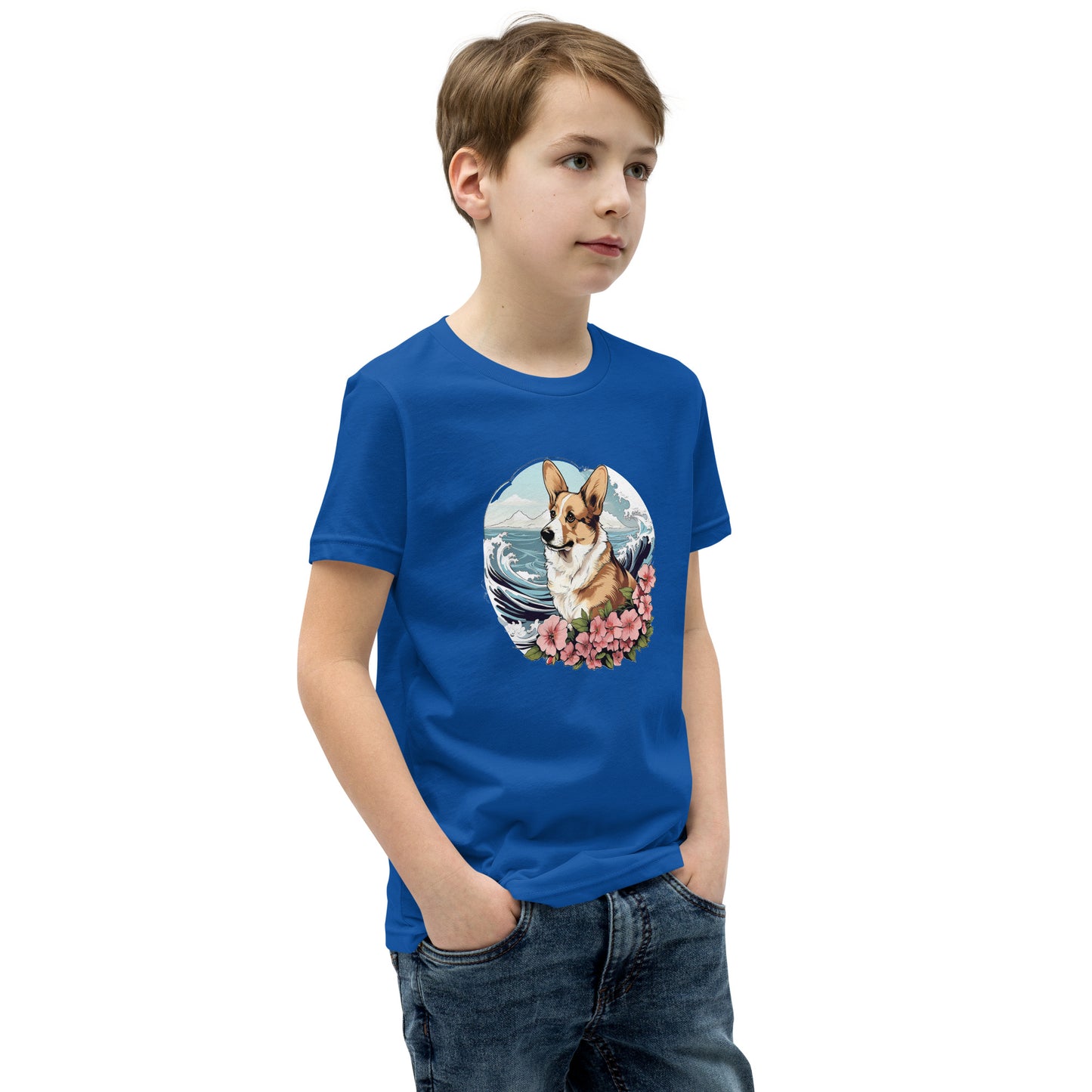 Aloha Corgi - Youth Tee