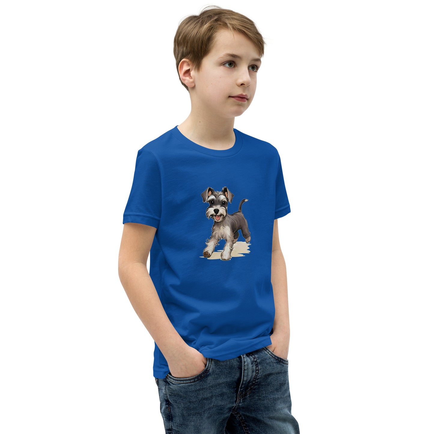 Playful Puppers Miniature Schnauzer - Youth Tee