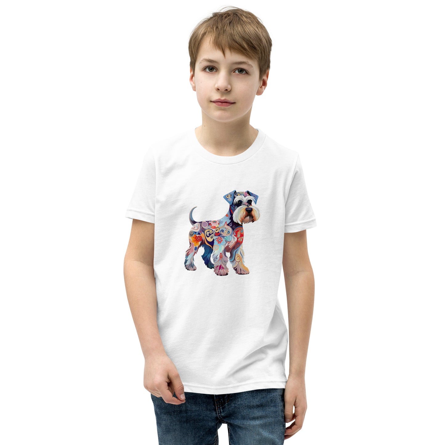 Nouveau Miniature Schnauzer - Youth Tee