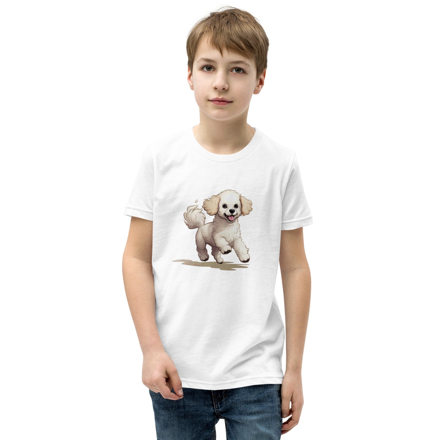 Playful Puppers Poodle - Youth Tee