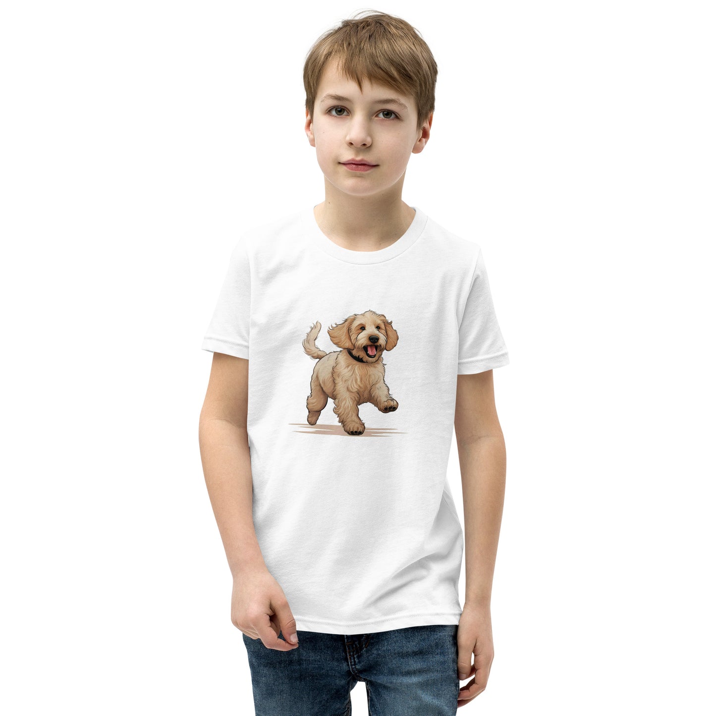 Playful Puppers Goldendoodle - Youth Tee