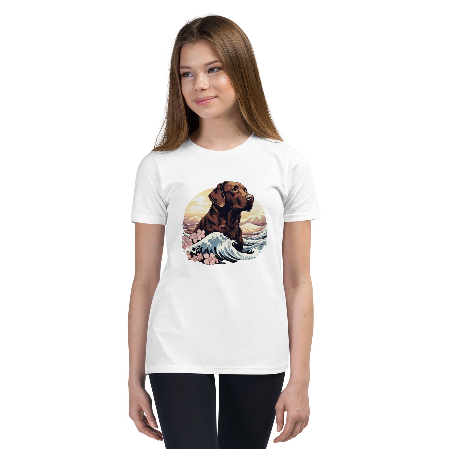 Aloha Chocolate Labrador Retriever - Youth Tee
