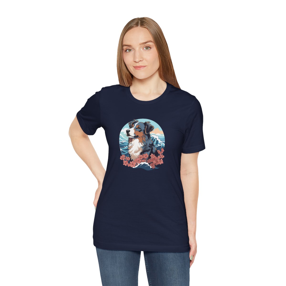 Aloha Australian Shepherd - Men's Tee - person3