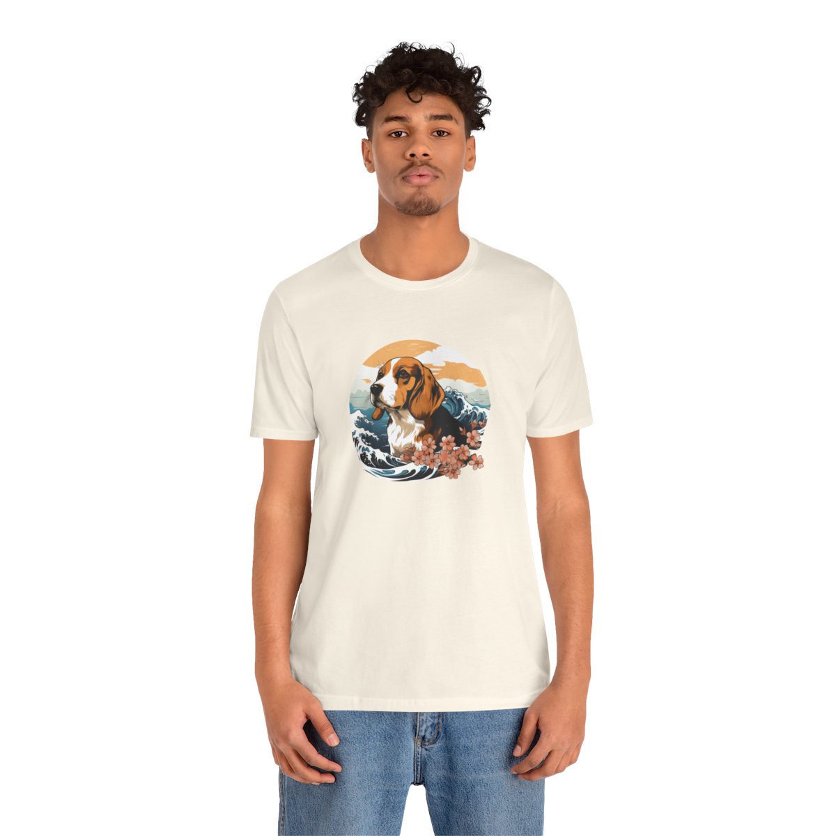 Aloha Beagle - Men's Tee - person2