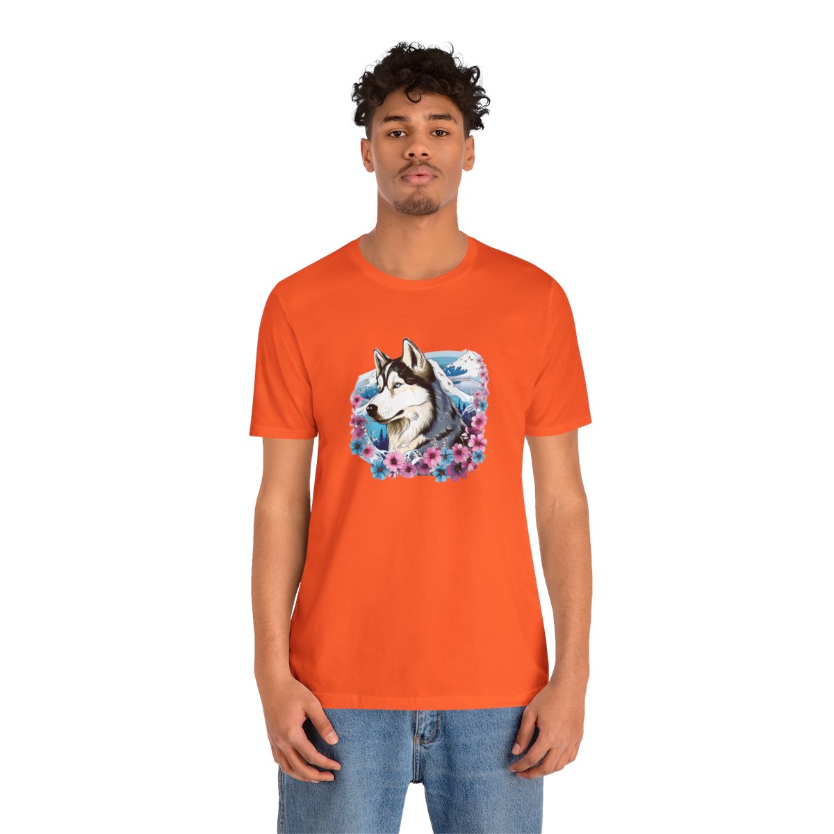 Aloha Husky - Men's Tee - person2