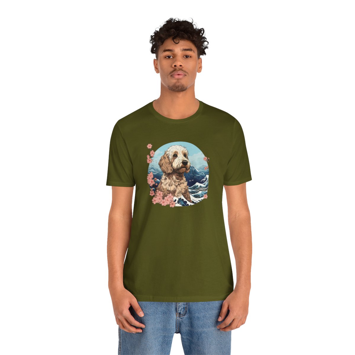 Aloha Labradoodle - Men's Tee - person2