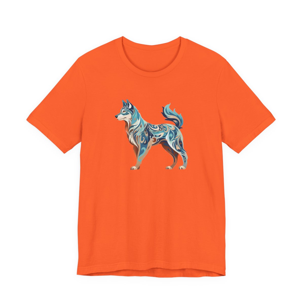 Art Nouveau Husky - Men's Tee - front