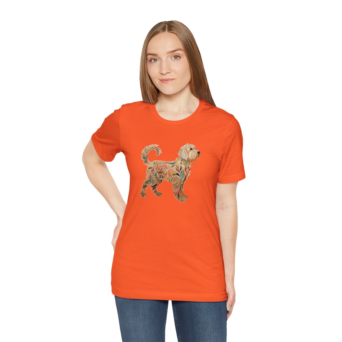 Art Nouveau Labradoodle - Men's Tee - person3