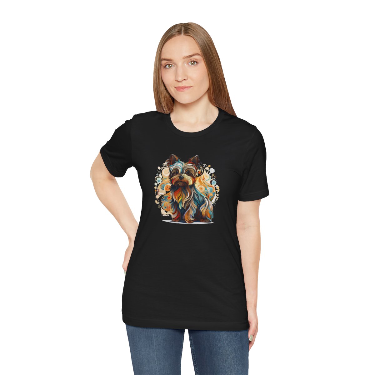 Art Nouveau Yorkshire Terrier - Men's Tee - person3