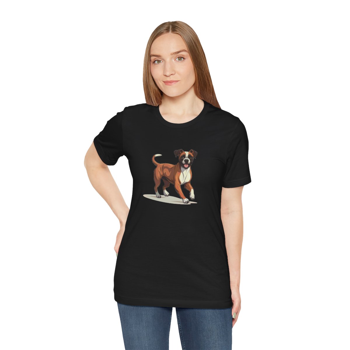 Playful Puppers Boxer - Men's Tee - person3