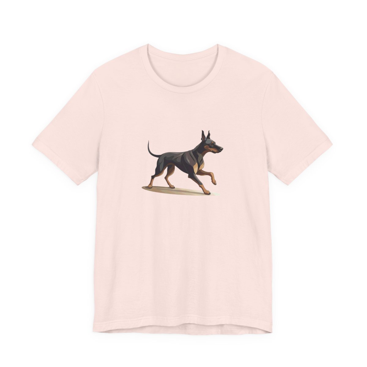 Playful Puppers Doberman - Men's Tee - front