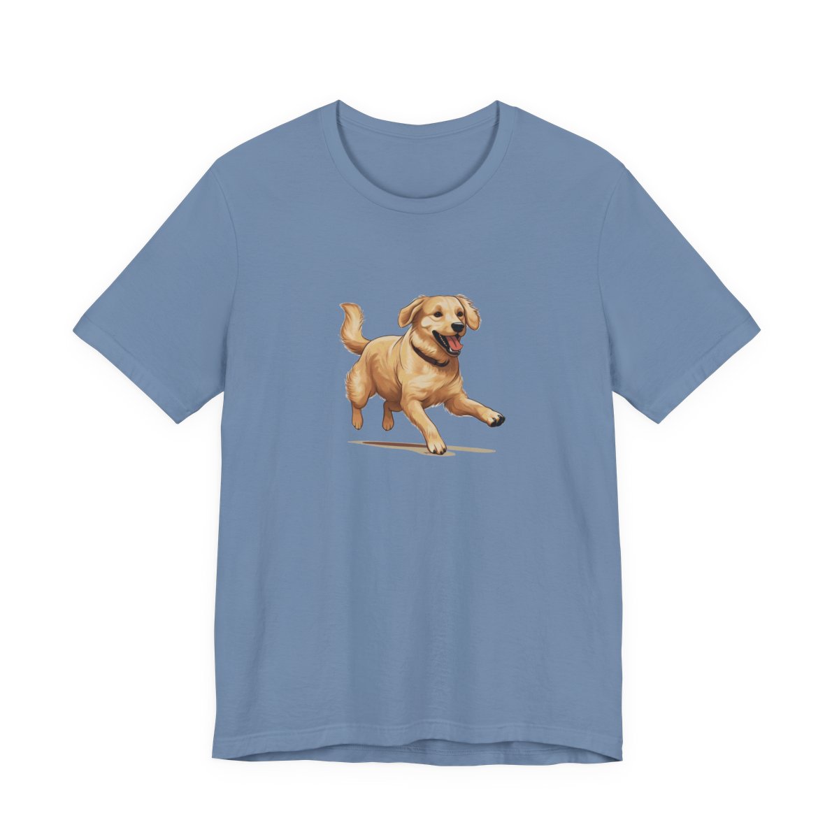 Playful Puppers Golden Retriever - Men's Tee - front