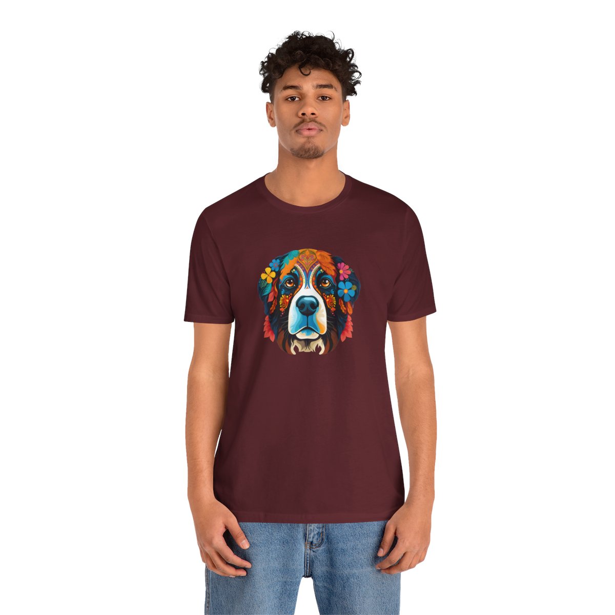 Spirit Animal Bernese Mountain Dog - Men's Tee - person2