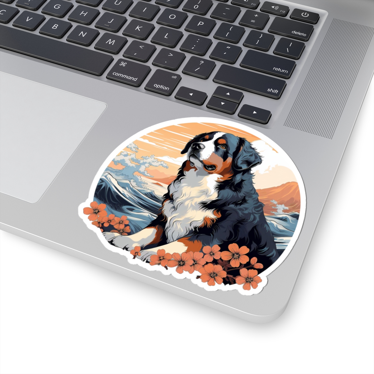 Aloha Bernese Mountain Dog - Sticker - context