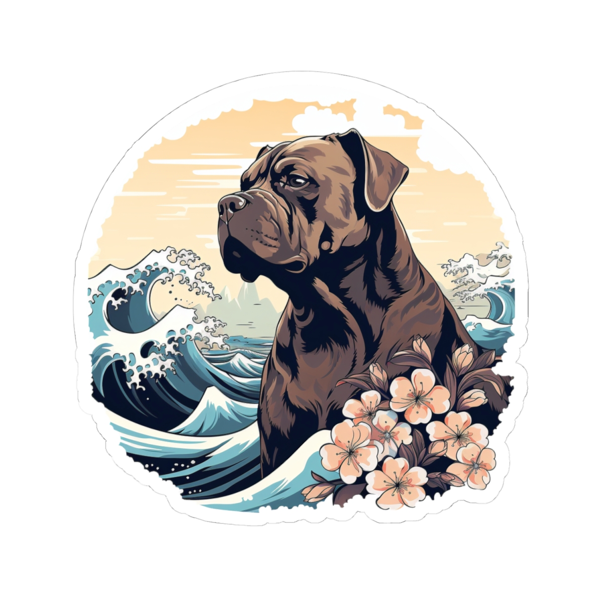 Aloha Cane Corso - Sticker