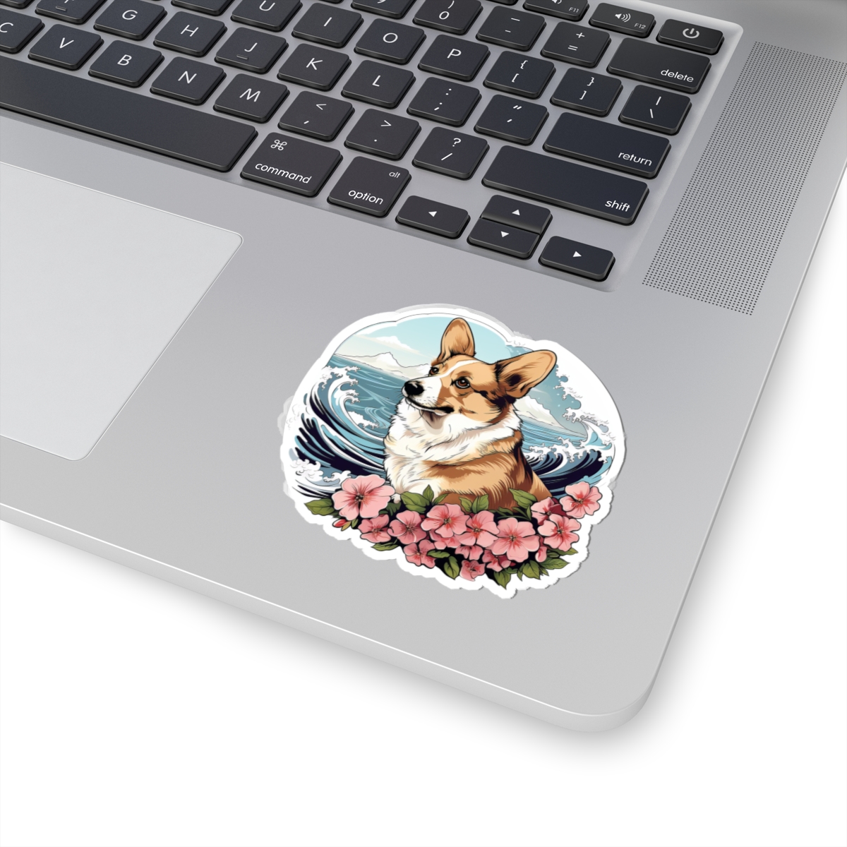 Aloha Corgi - Sticker - context