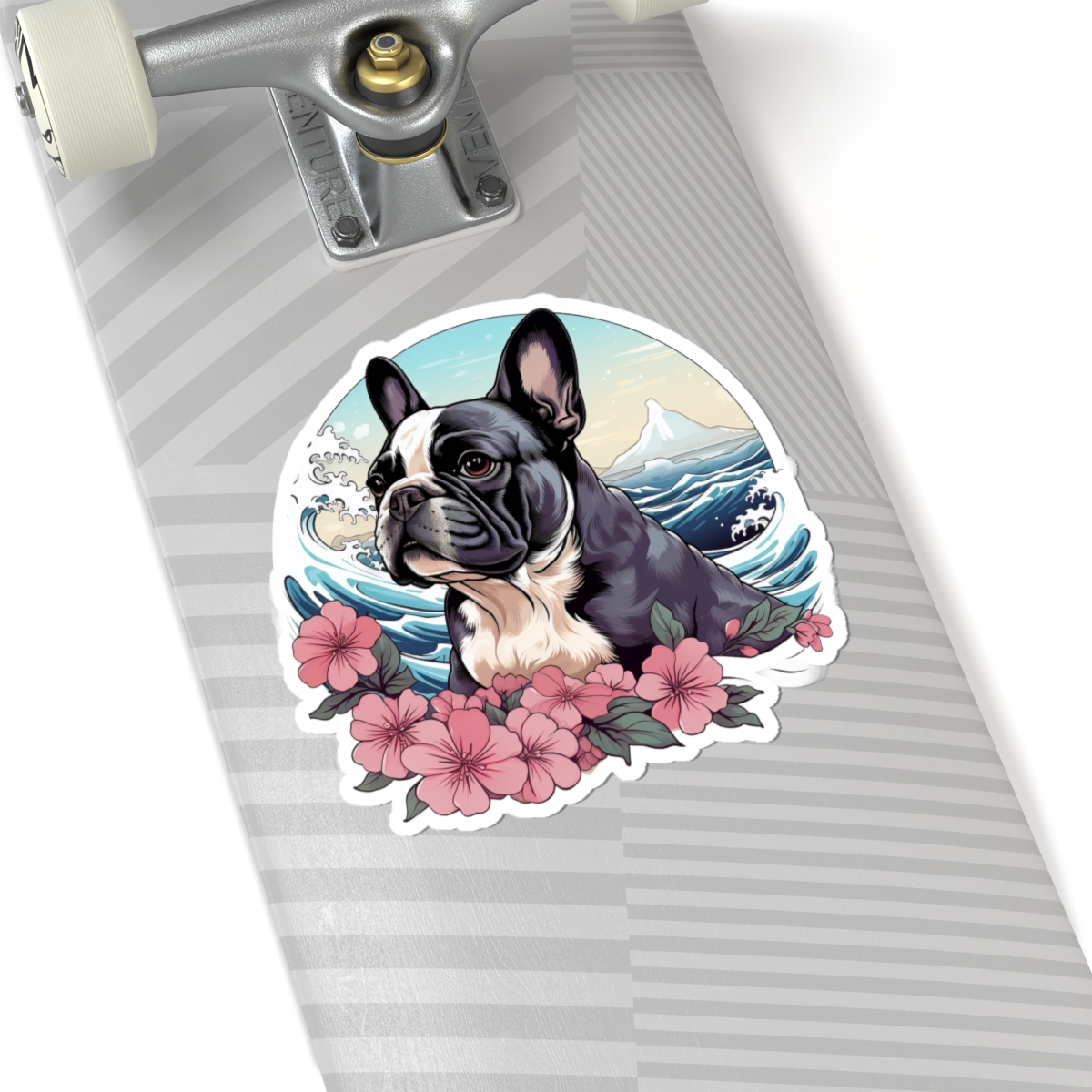 Aloha French Bulldog - Sticker - context