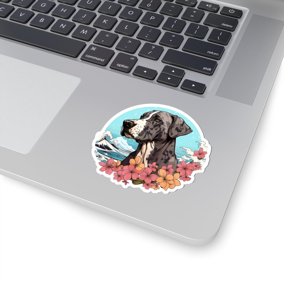 Aloha Great Dane - Sticker - context