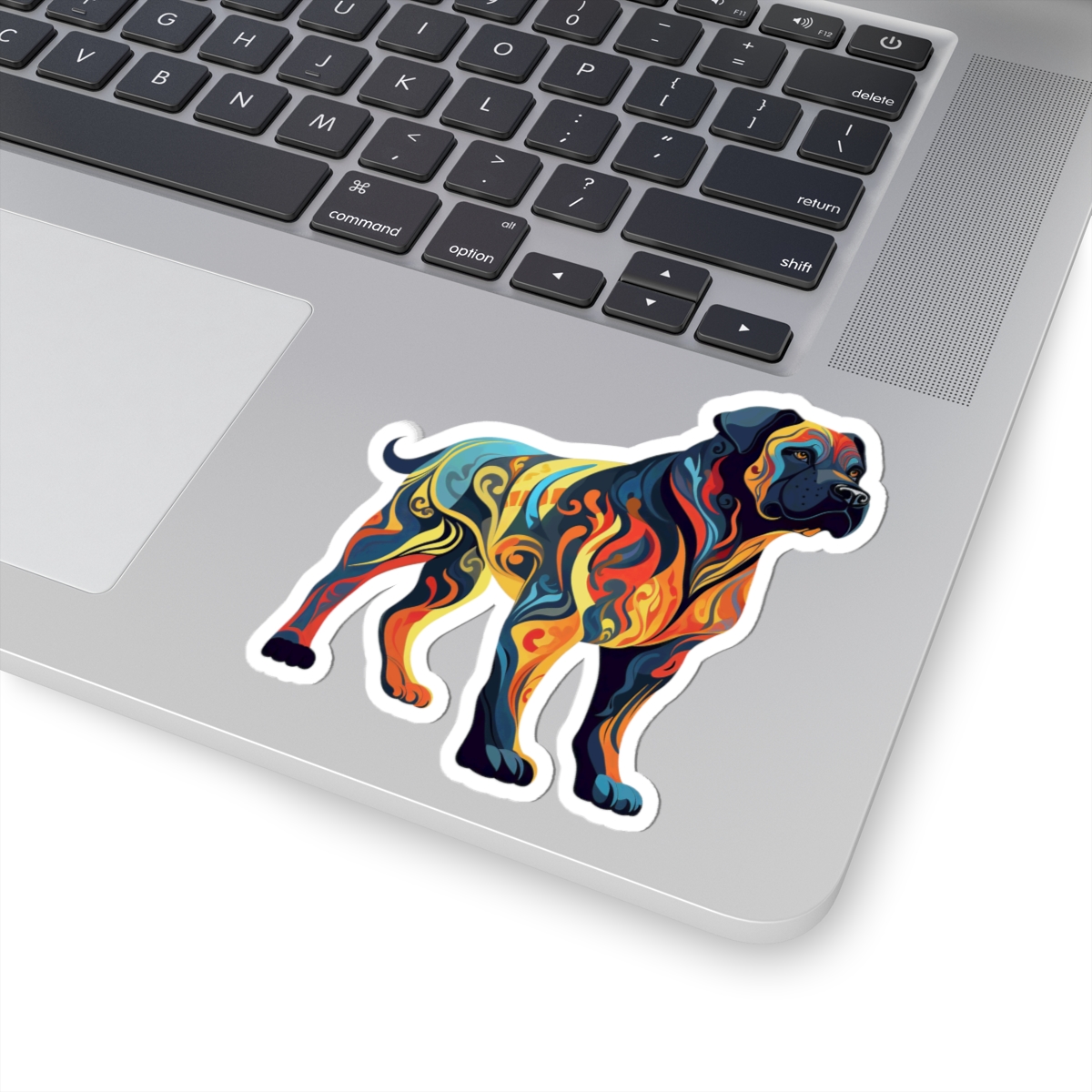 Art Nouveau Cane Corso - Sticker - context