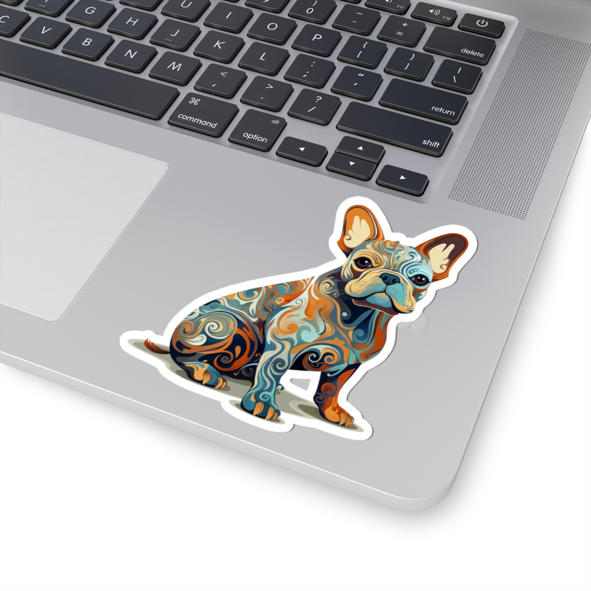 Art Nouveau French Bulldog - Sticker - context