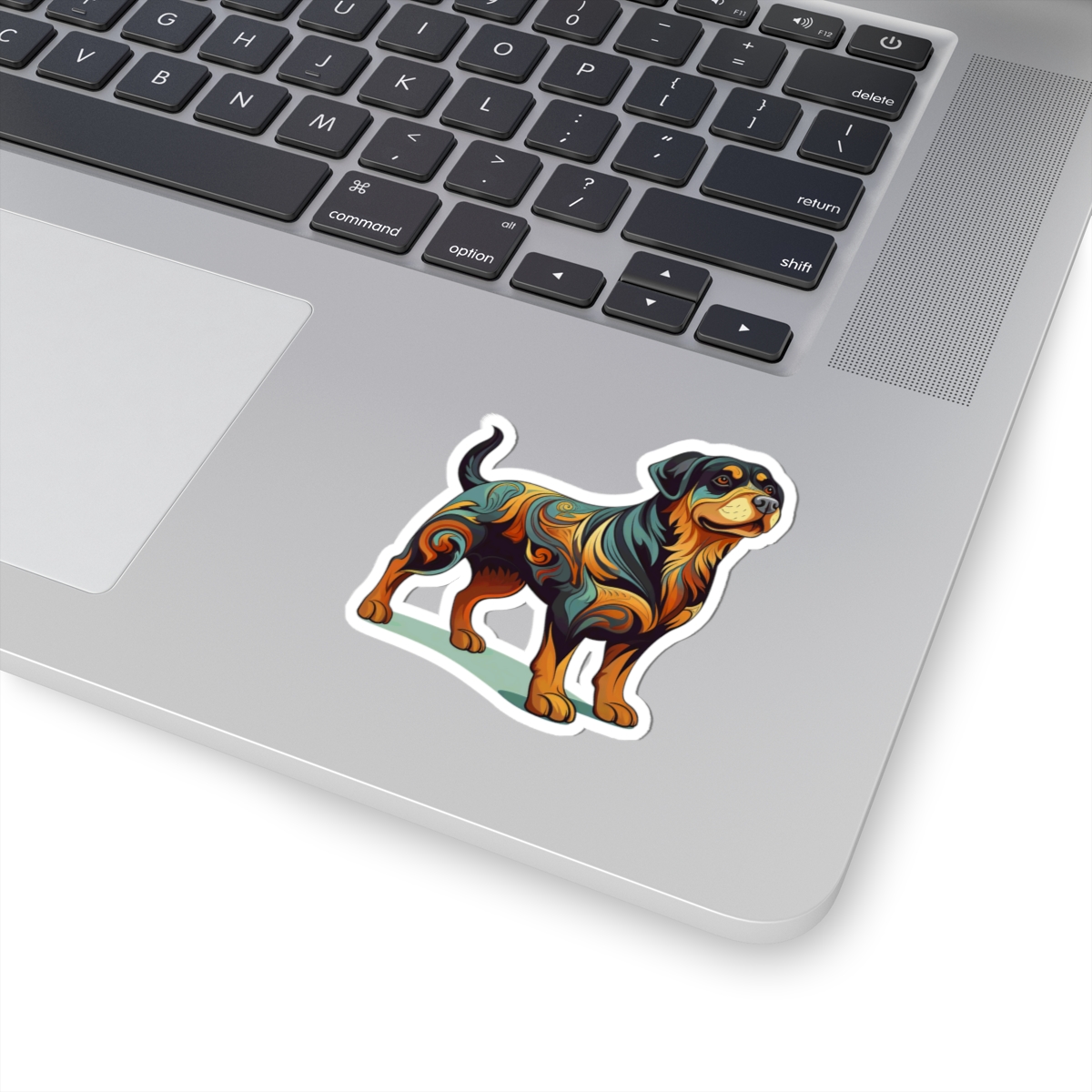 Art Nouveau Rottweiler - Sticker - context