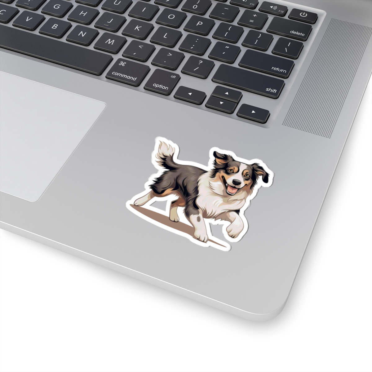 Playful Puppers Australian Shepherd - Sticker - context
