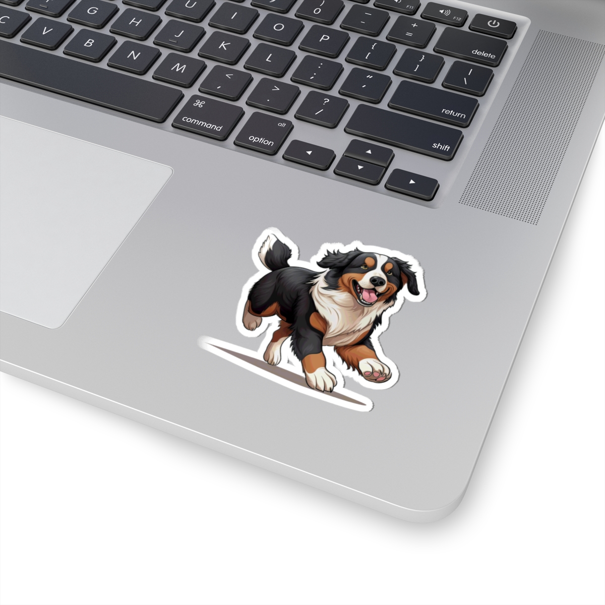Playful Puppers Bernese Mountain Dog - Sticker - context