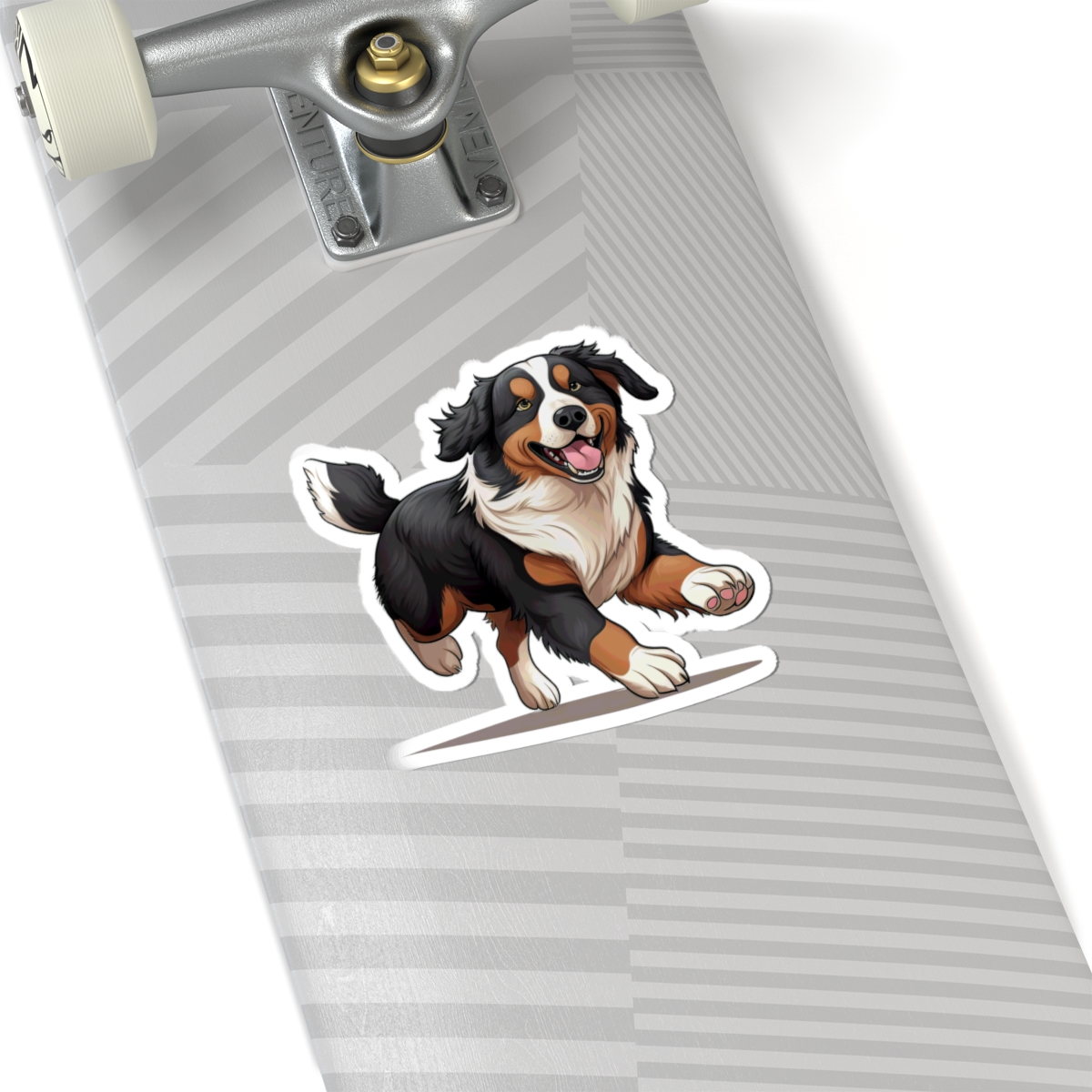 Playful Puppers Bernese Mountain Dog - Sticker - context