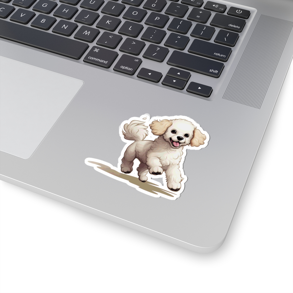 Playful Puppers Poodle - Sticker - context